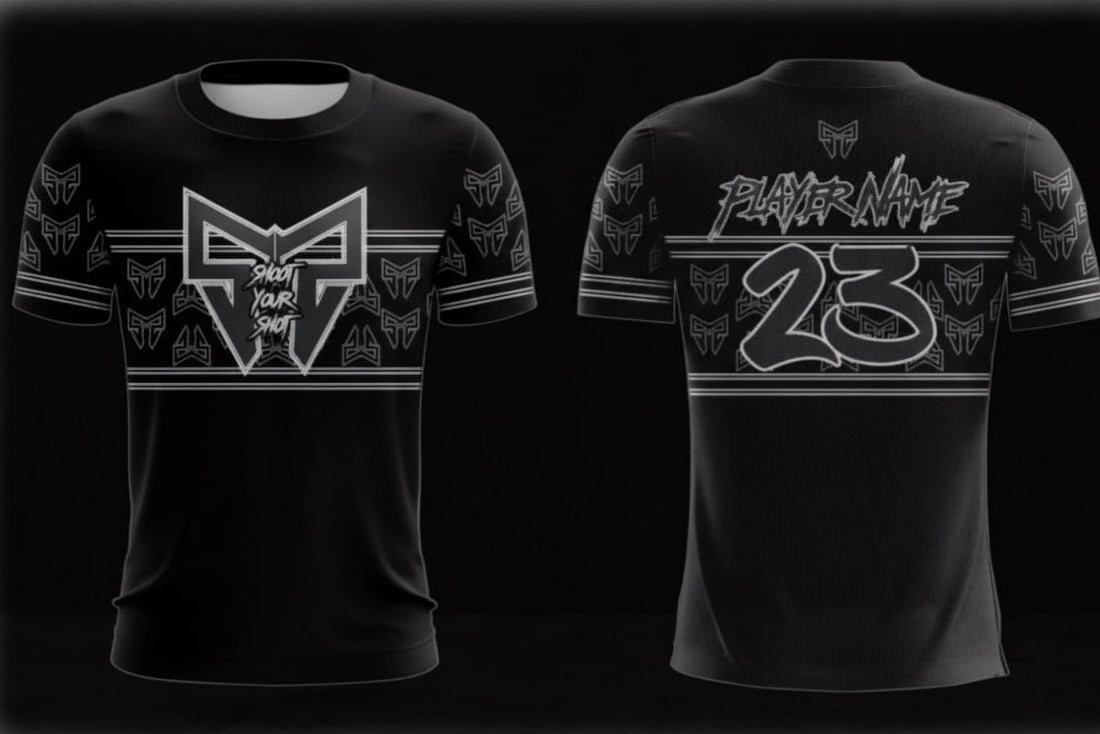 Black Fade Script JERSEY - NOW