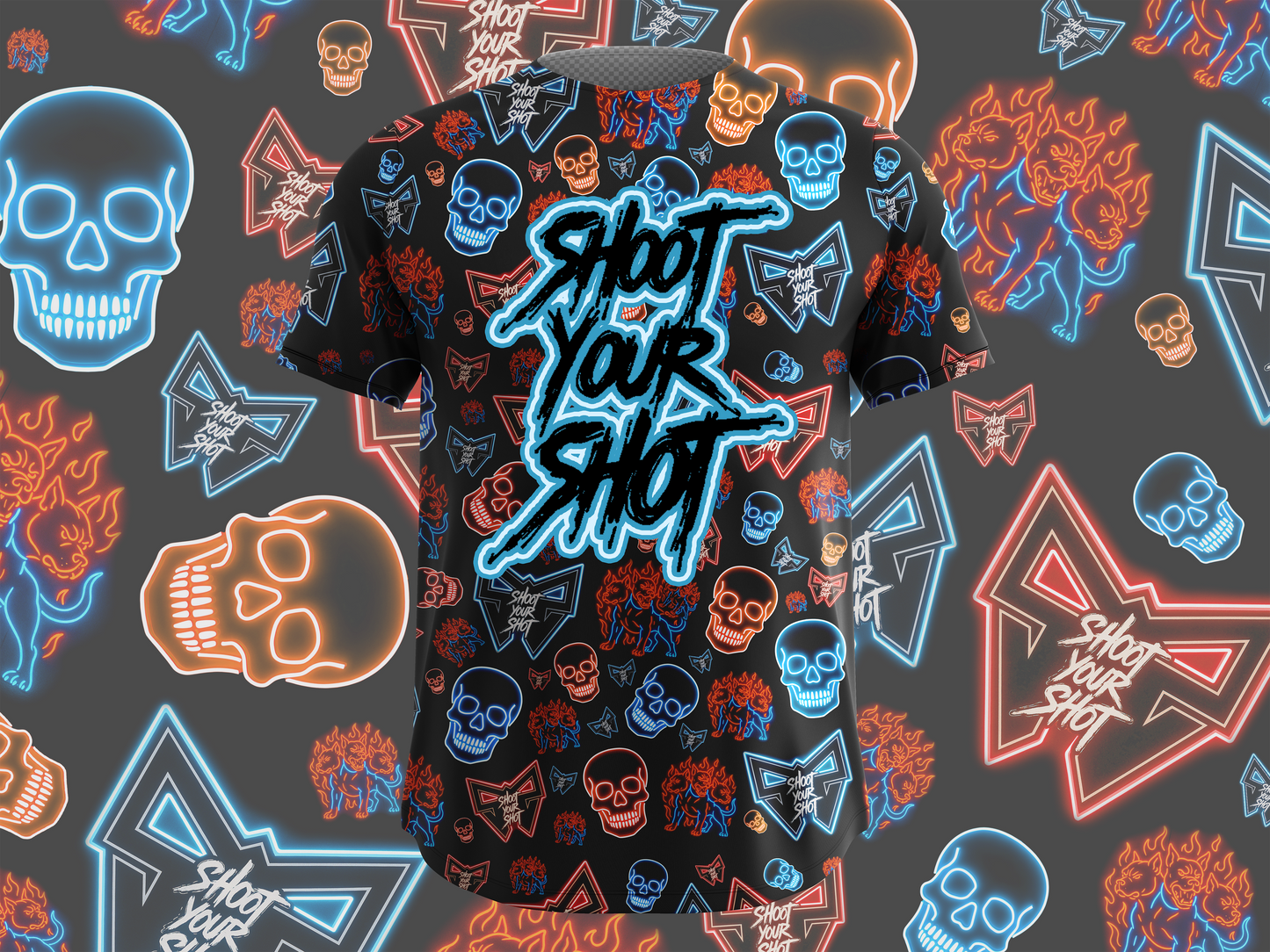 Cerberus Red/Blue Jersey - NOW
