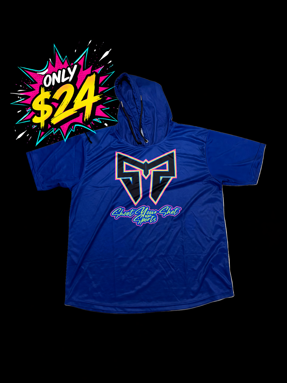 NEONS LW SS HOODIE - NOW