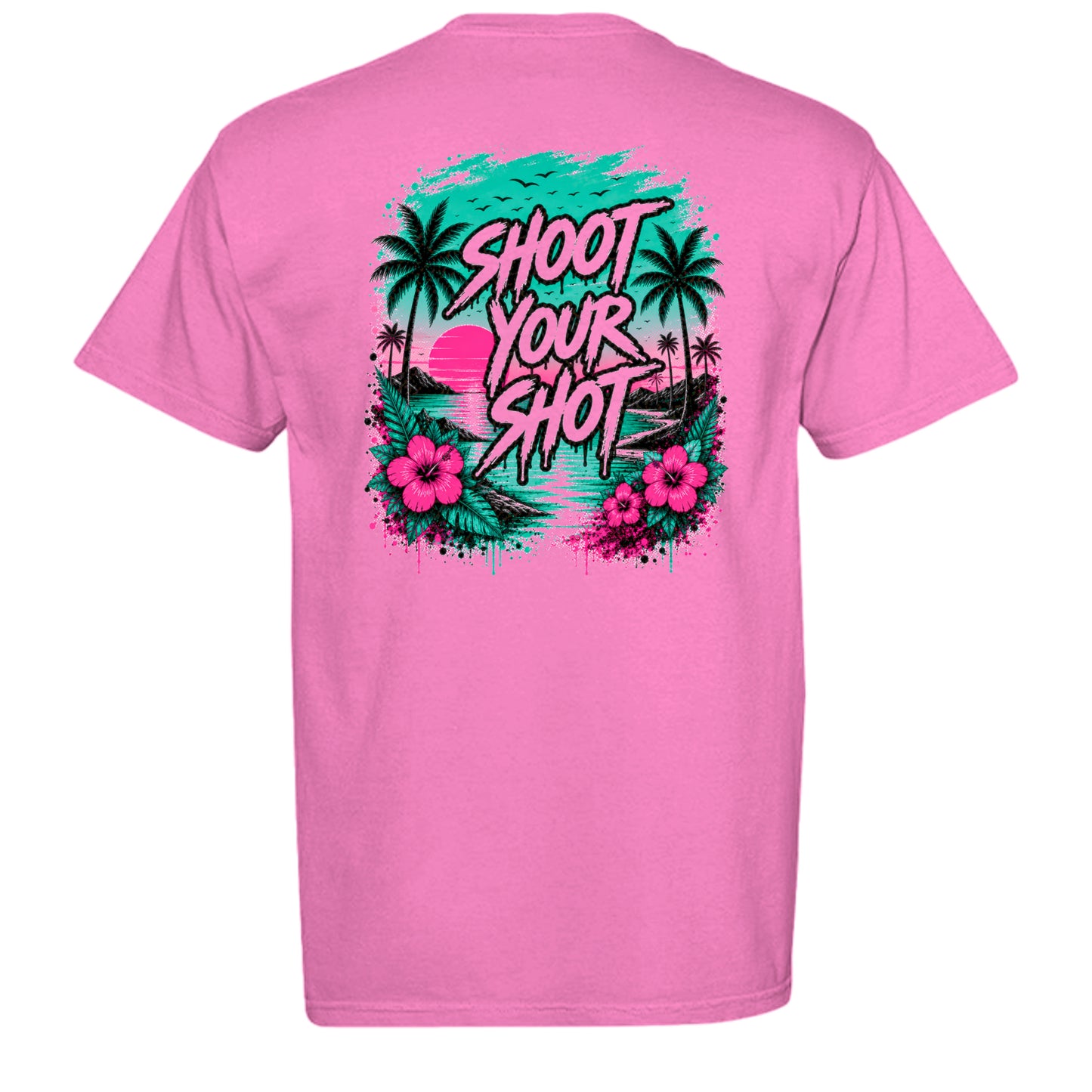 NEON PINK - C1717 - BACK