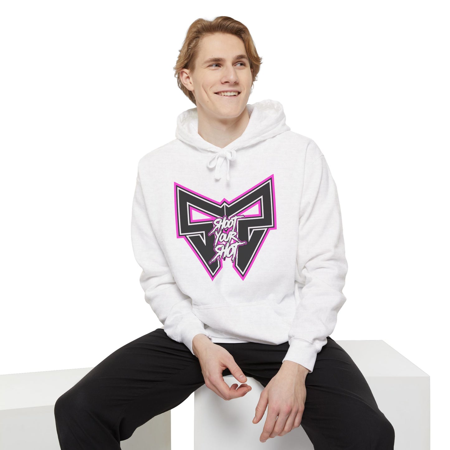 Pink SYS Badge Hoodie