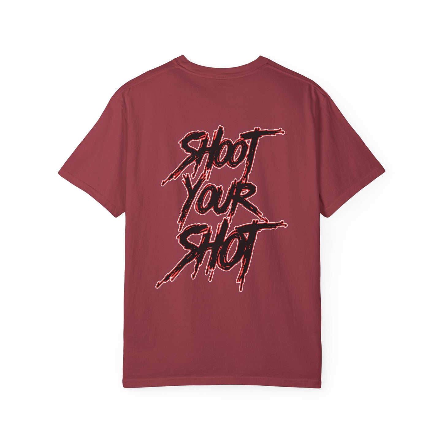 Electric Red SYS Script tee