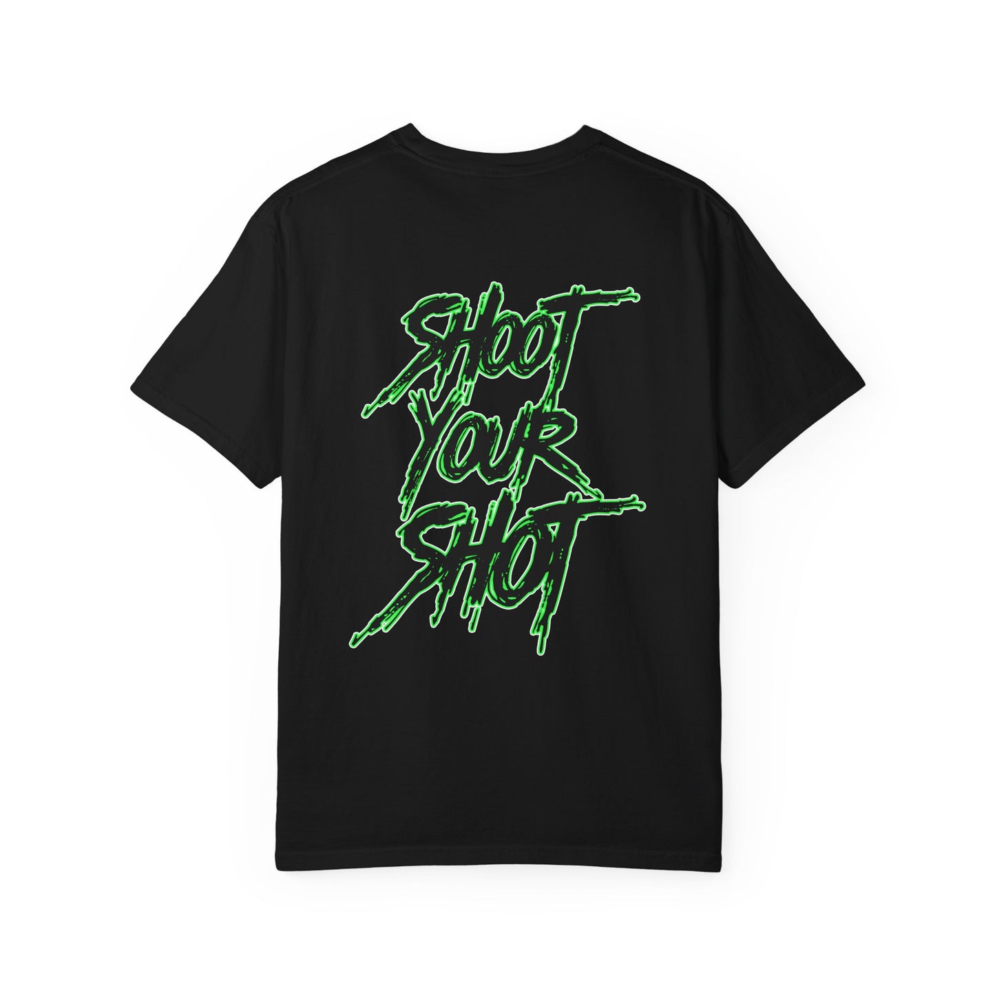 Neon Green SYS Script Tee