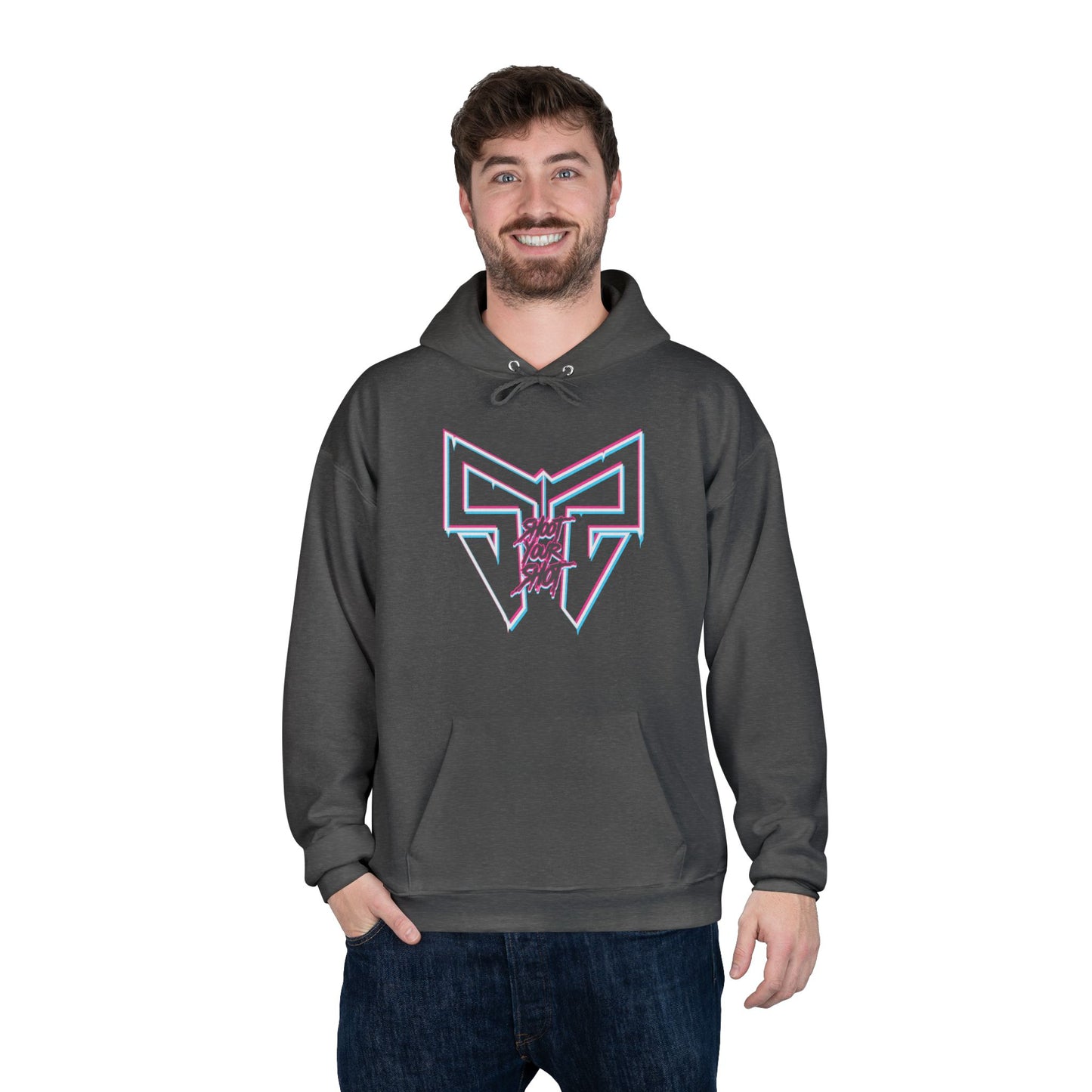 SYS Glitch Logo EcoSmart Hoodie
