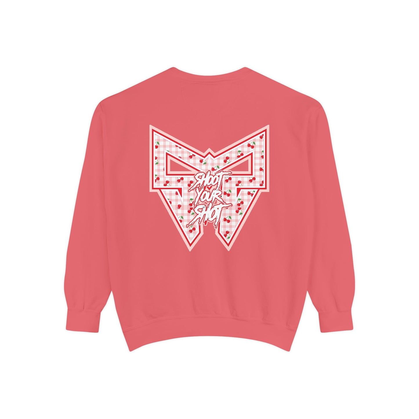 SYS Women's Cherry Plaid Sweatshirt