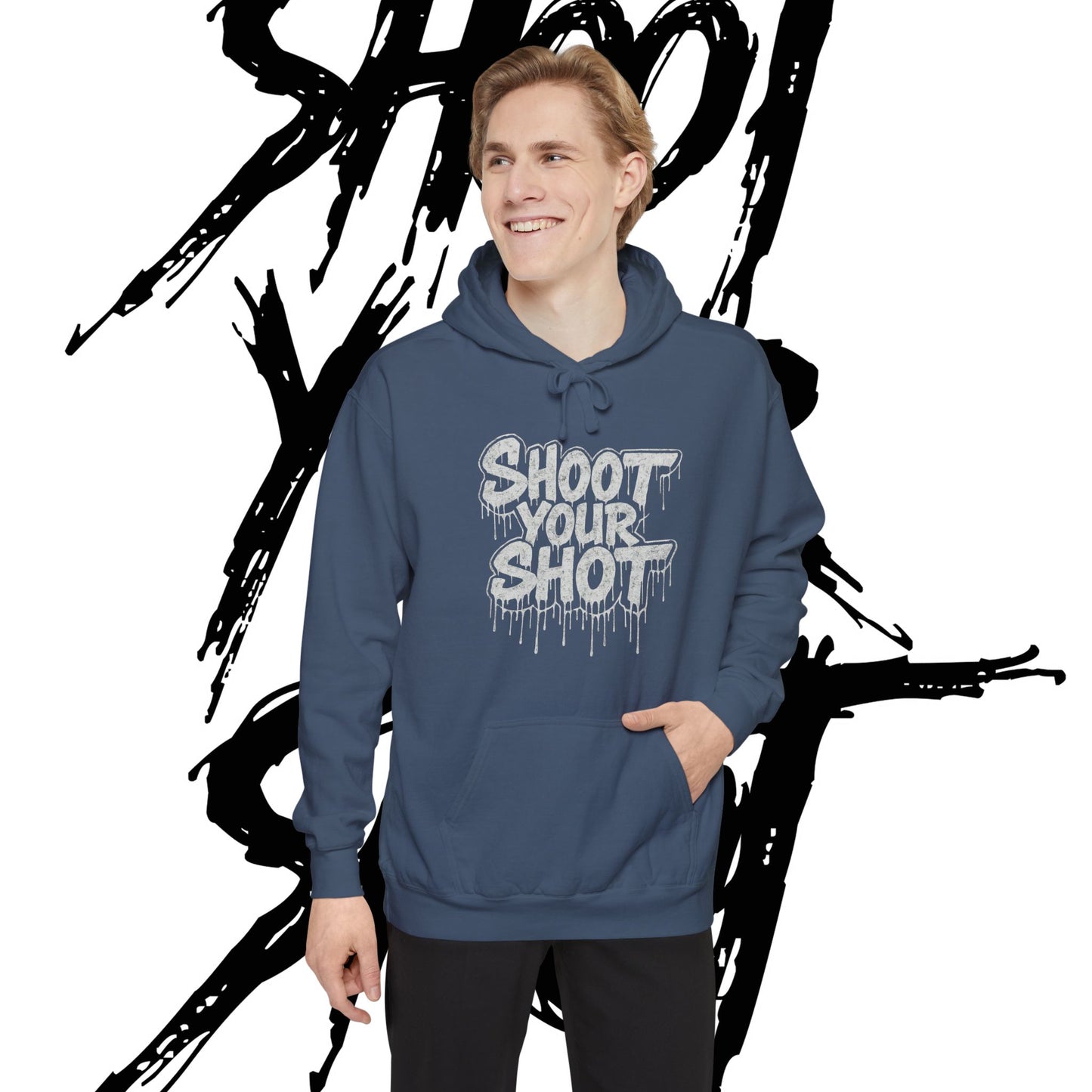 Shoot Your Shot Drip Script Hoodie