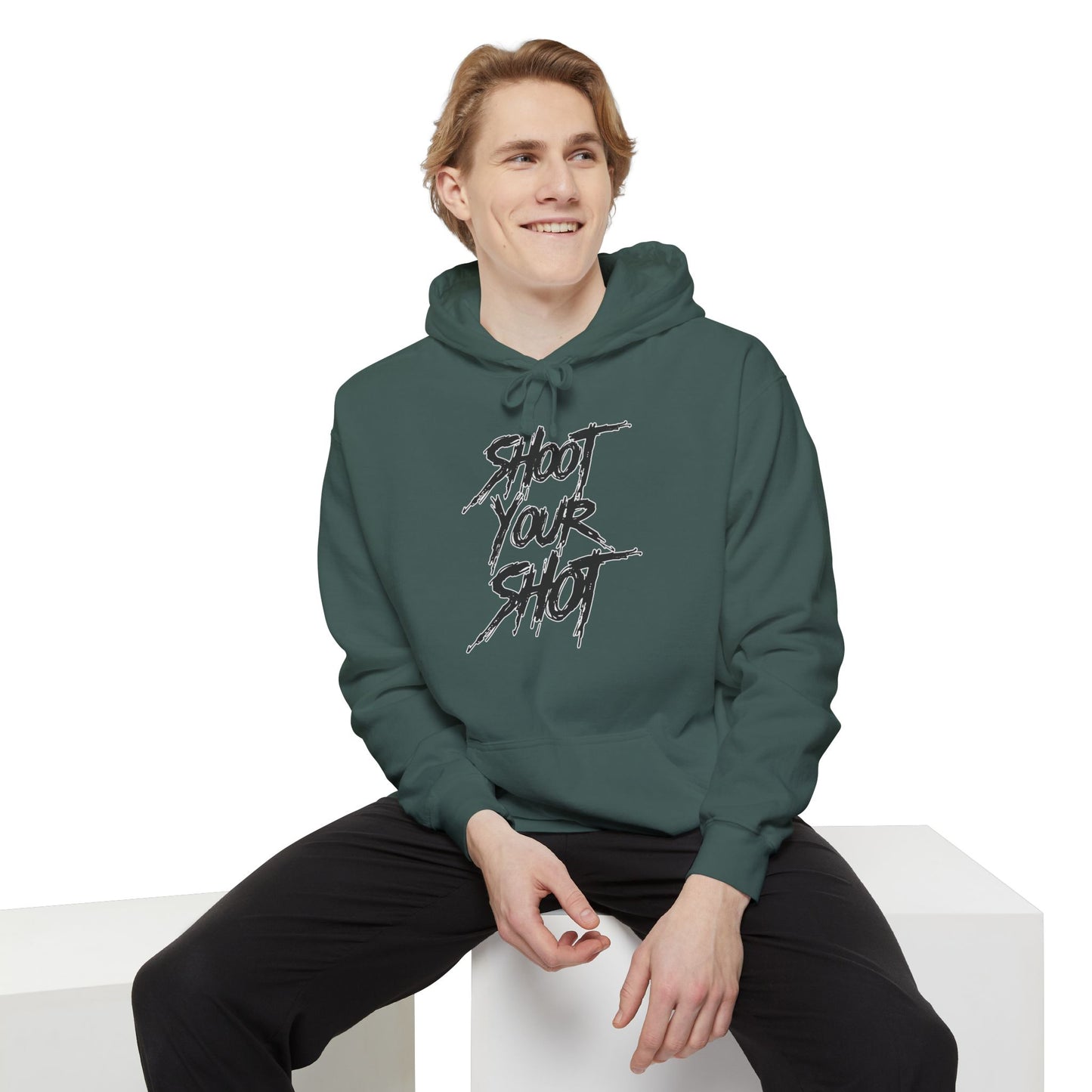Shoot Your Shot Script Comfort colors Hoodie