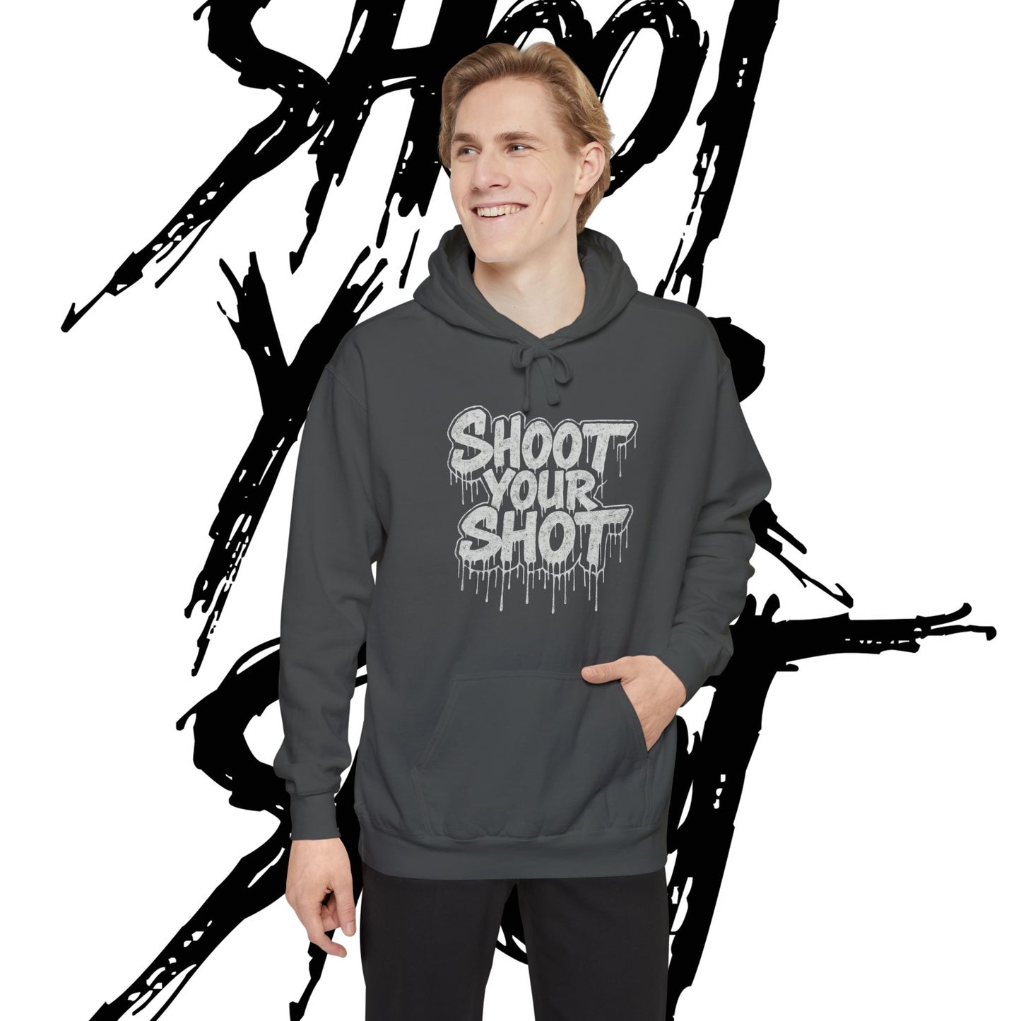 Shoot Your Shot Drip Script Hoodie