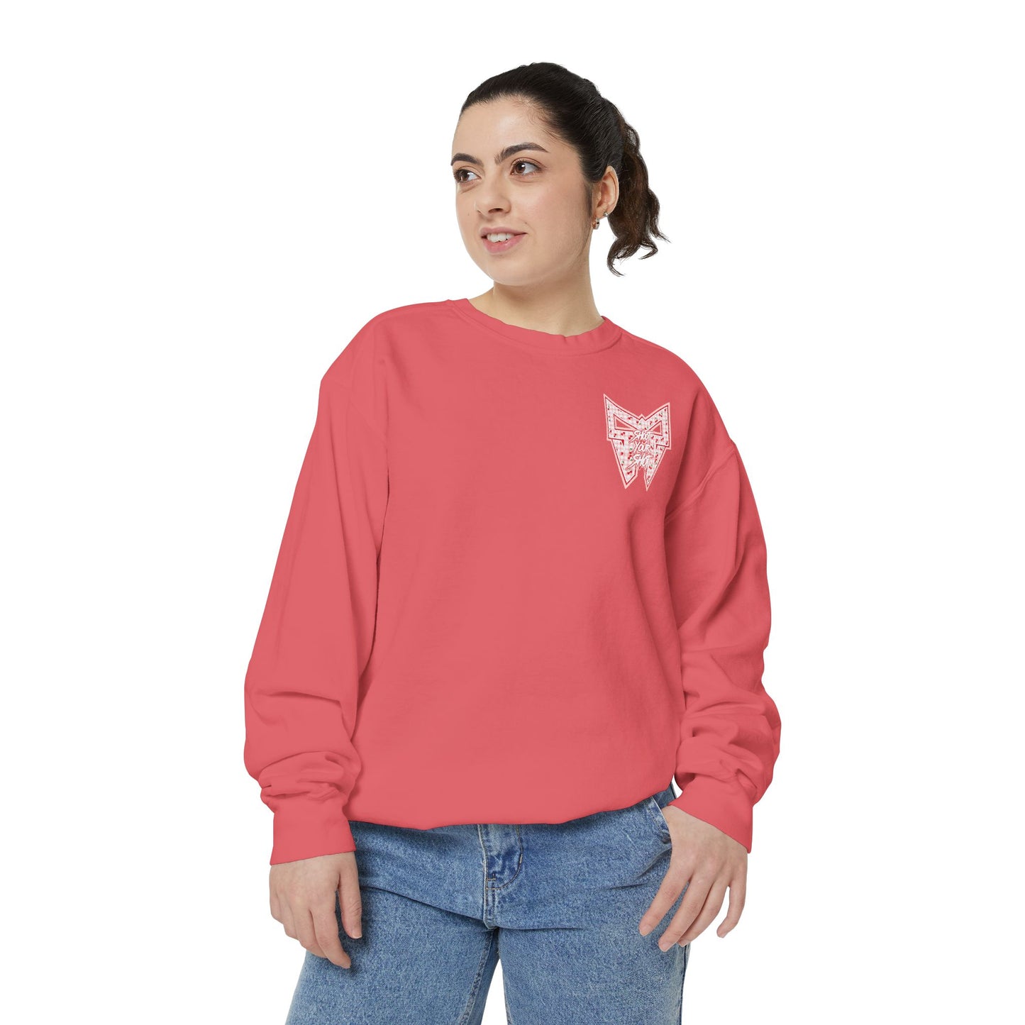 SYS Women's Cherry Plaid Sweatshirt