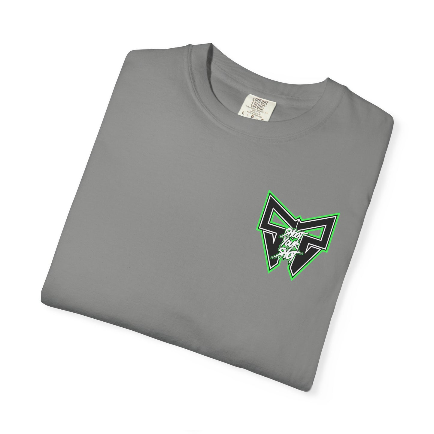 Neon Green SYS Script Tee