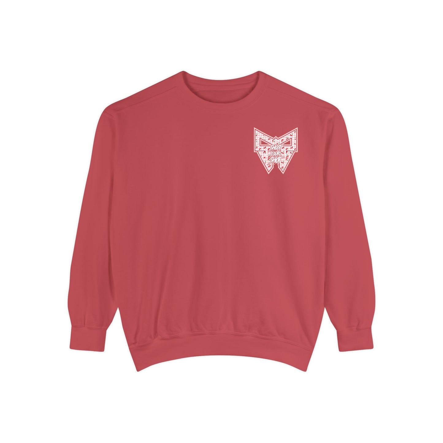 SYS Women's Cherry Plaid Sweatshirt