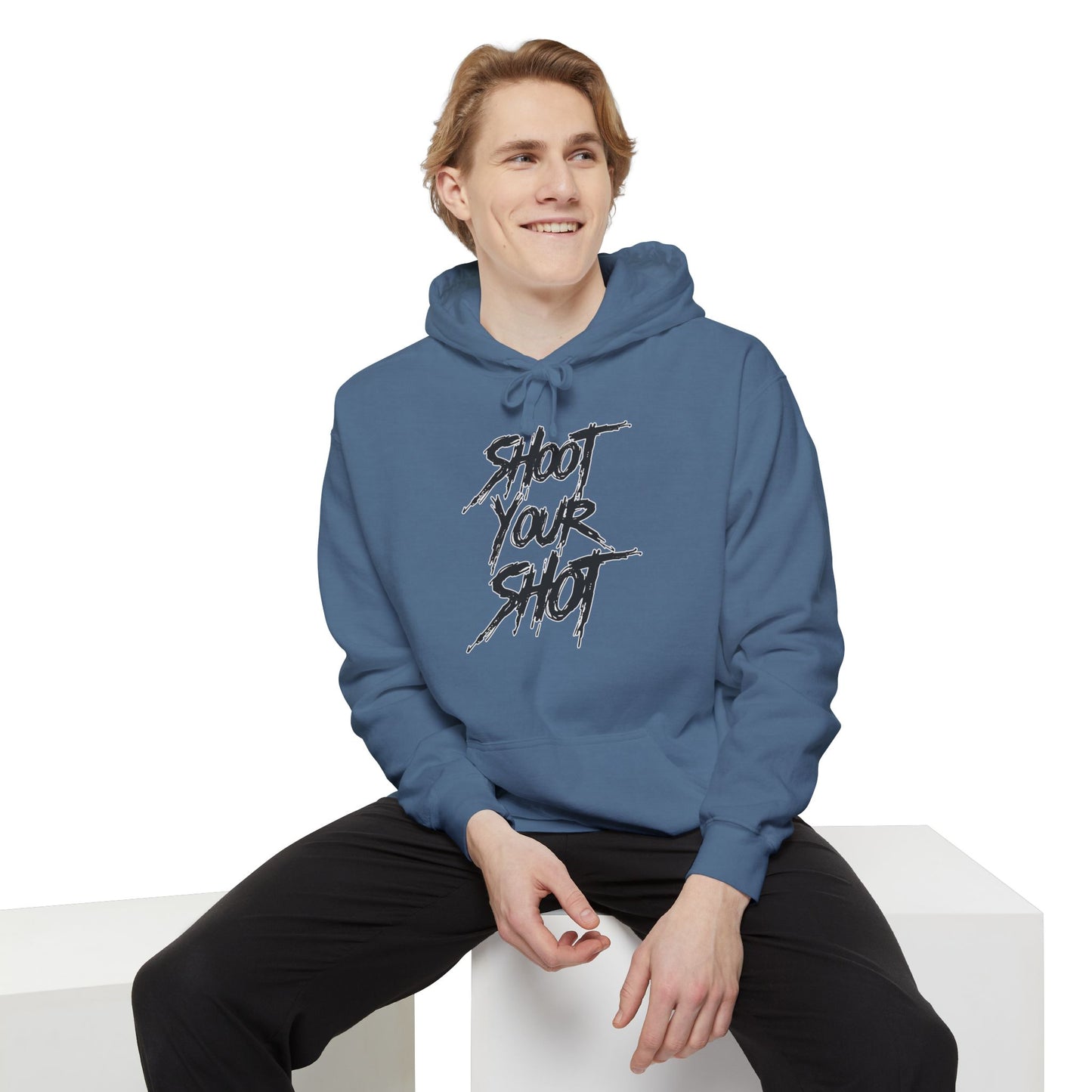 Shoot Your Shot Script Comfort colors Hoodie