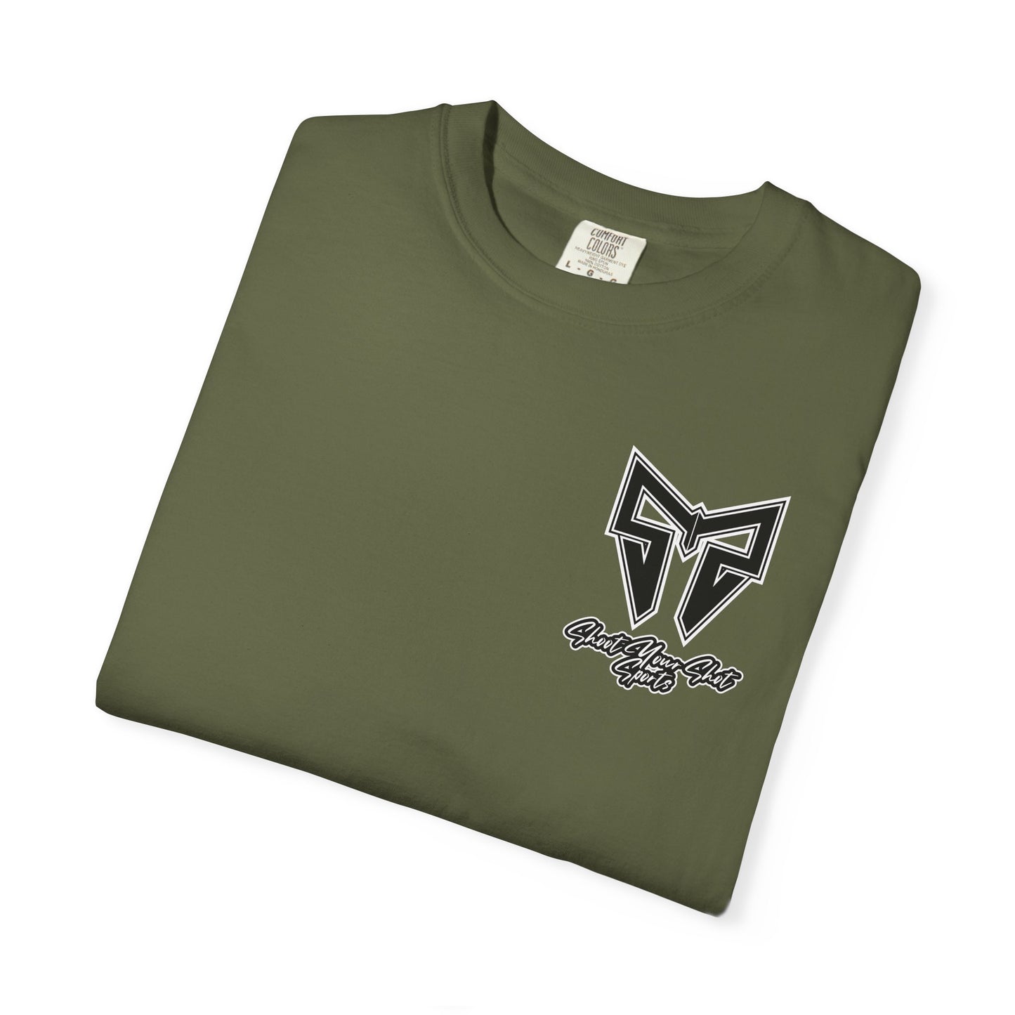 Black SYS Script Tee