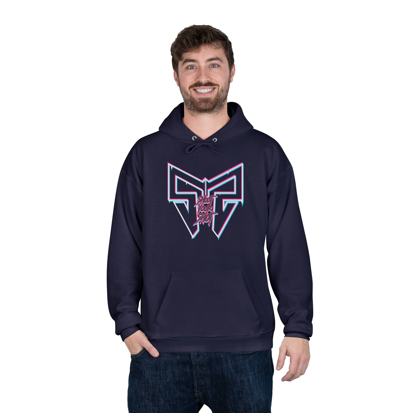 SYS Glitch Logo EcoSmart Hoodie