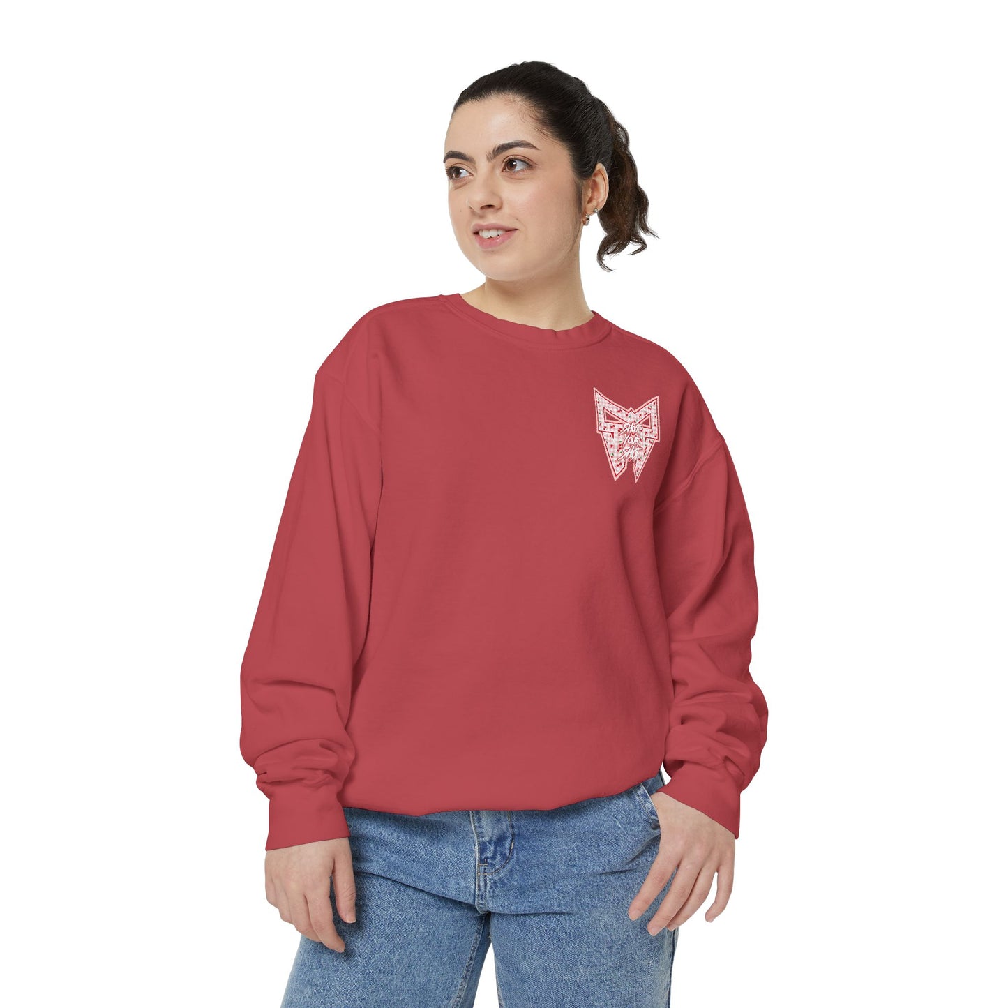 SYS Women's Cherry Plaid Sweatshirt