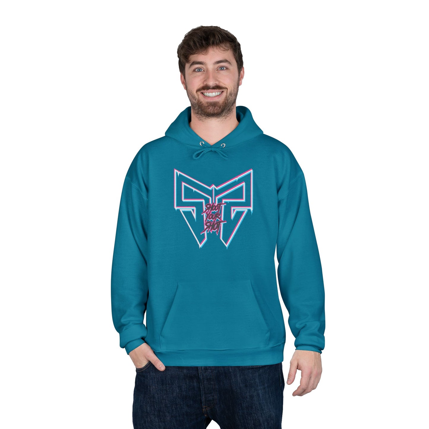 SYS Glitch Logo EcoSmart Hoodie
