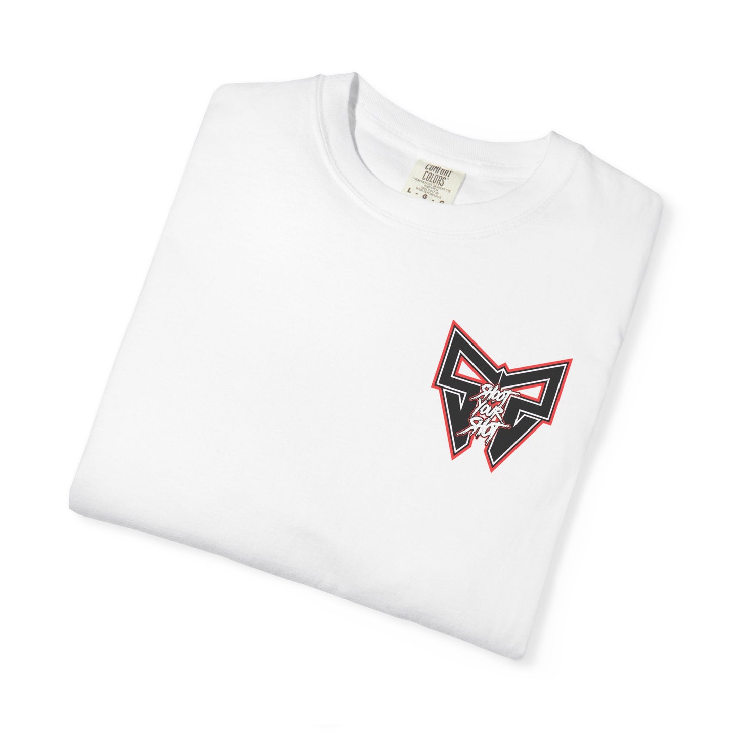 Electric Red SYS Script tee