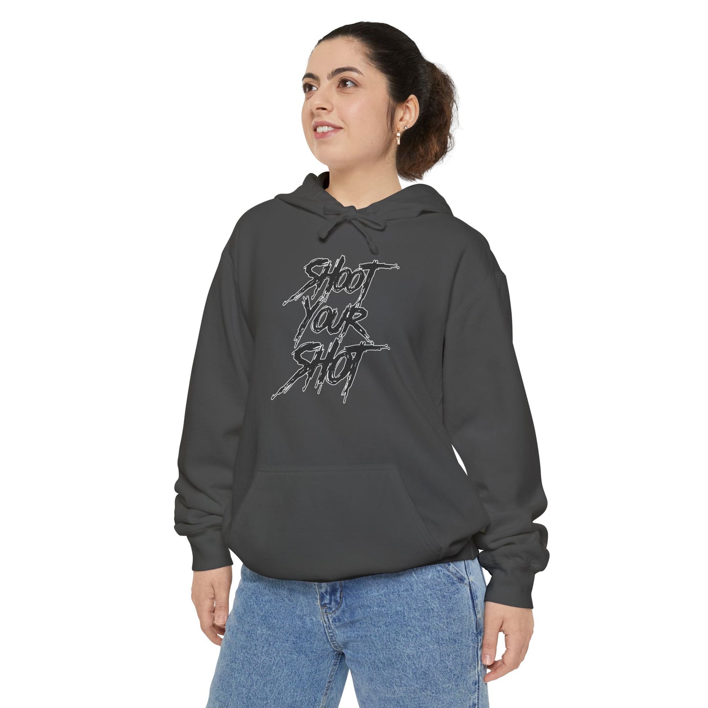 Shoot Your Shot Script Comfort colors Hoodie