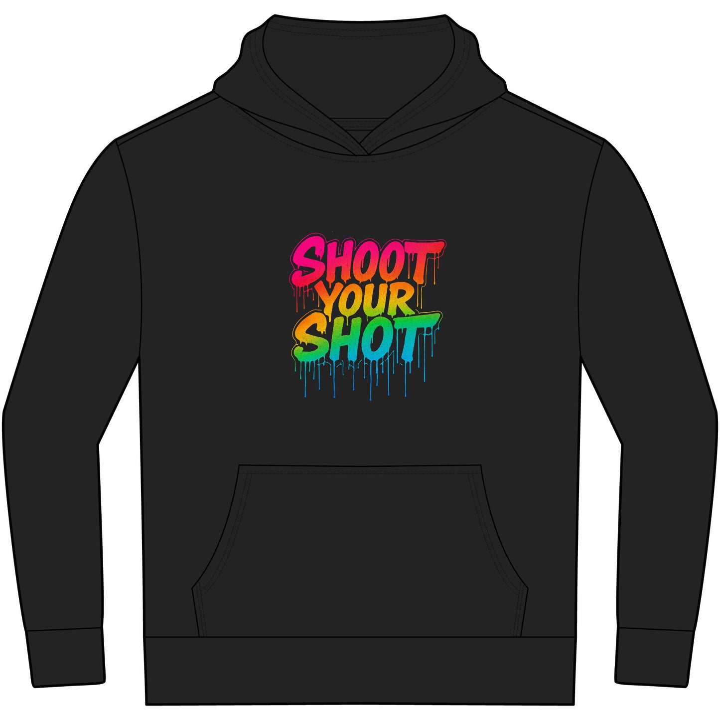 Multicolor Youth SYS Drip Script Hoodie