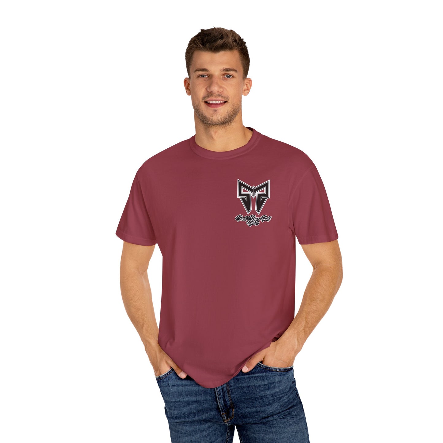 Black SYS Script Tee