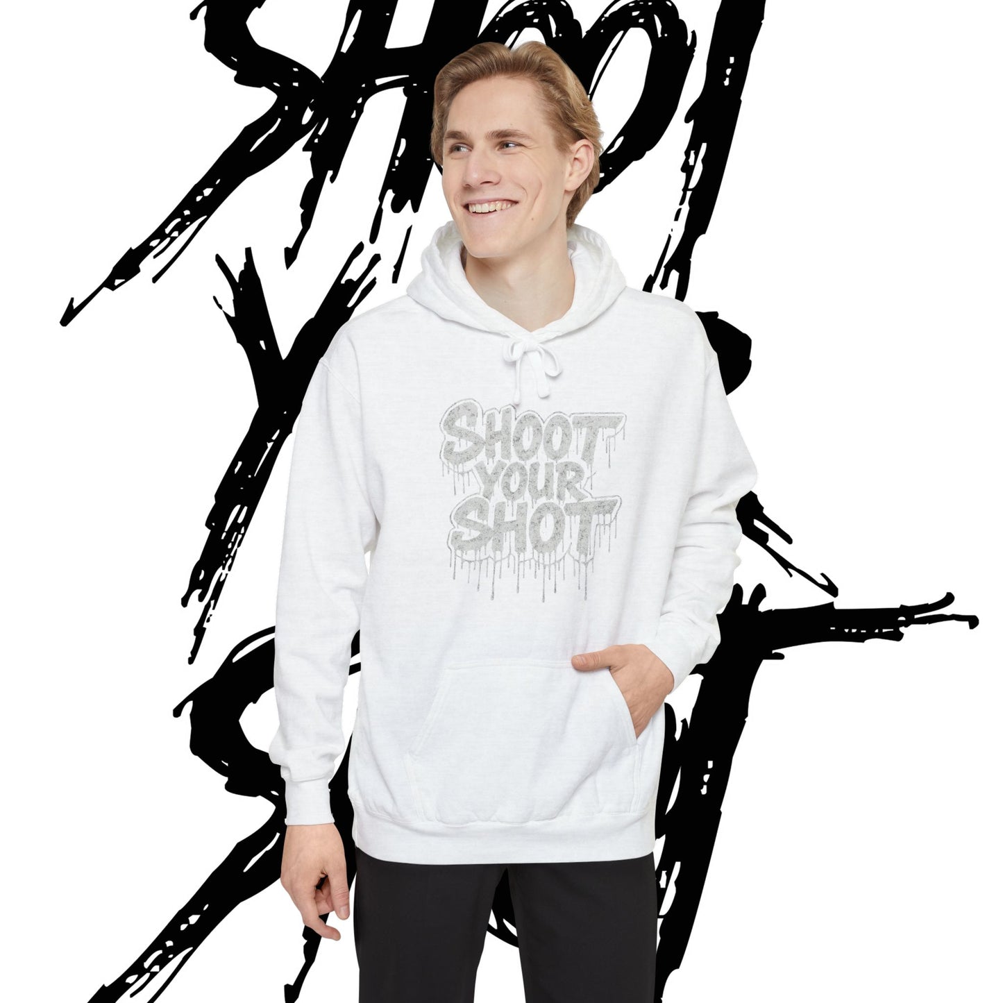 Shoot Your Shot Drip Script Hoodie