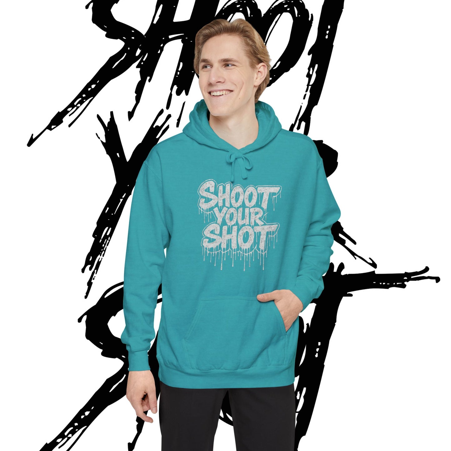 Shoot Your Shot Drip Script Hoodie