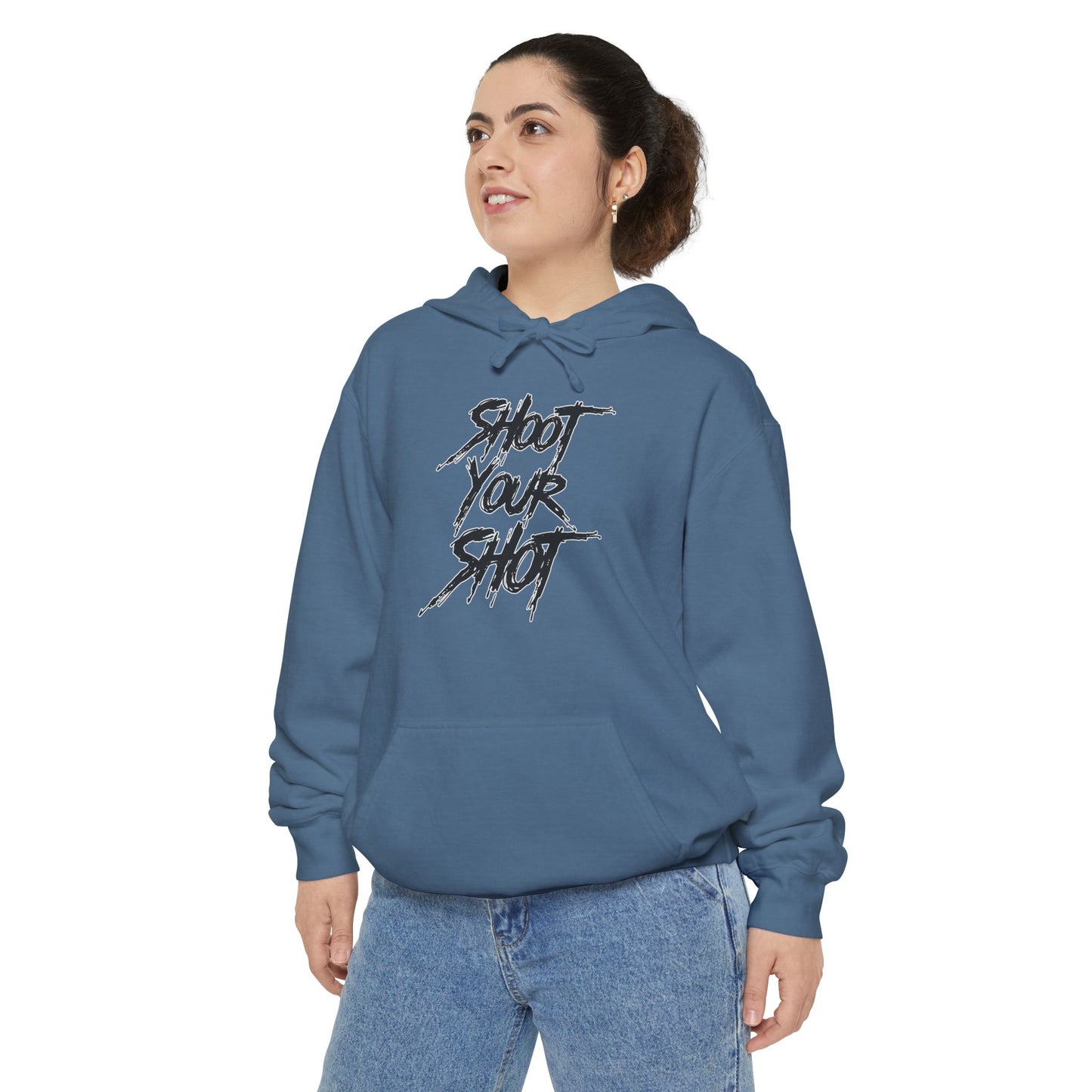 Shoot Your Shot Script Comfort colors Hoodie