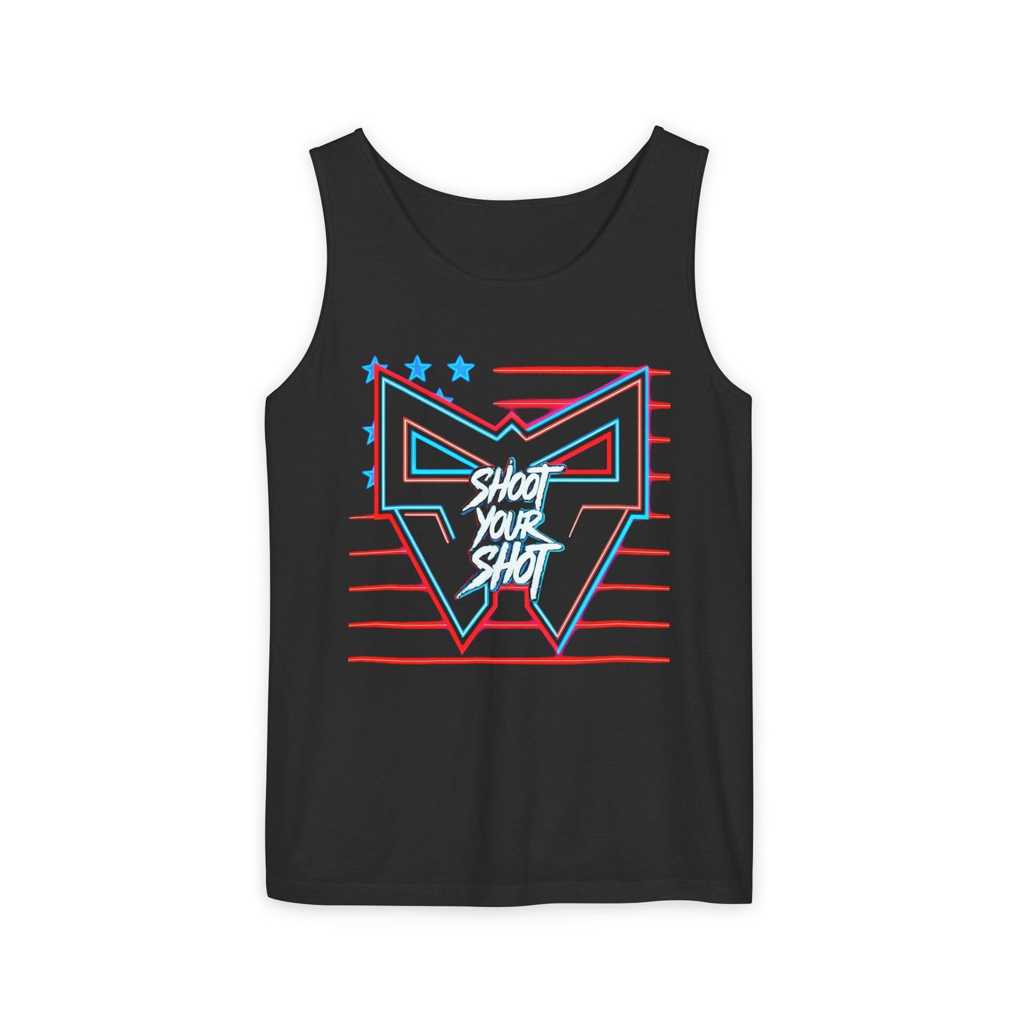 SYS Neon Patroitic Tank Top
