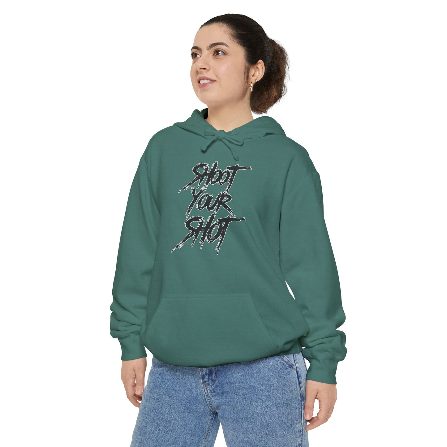 Shoot Your Shot Script Comfort colors Hoodie