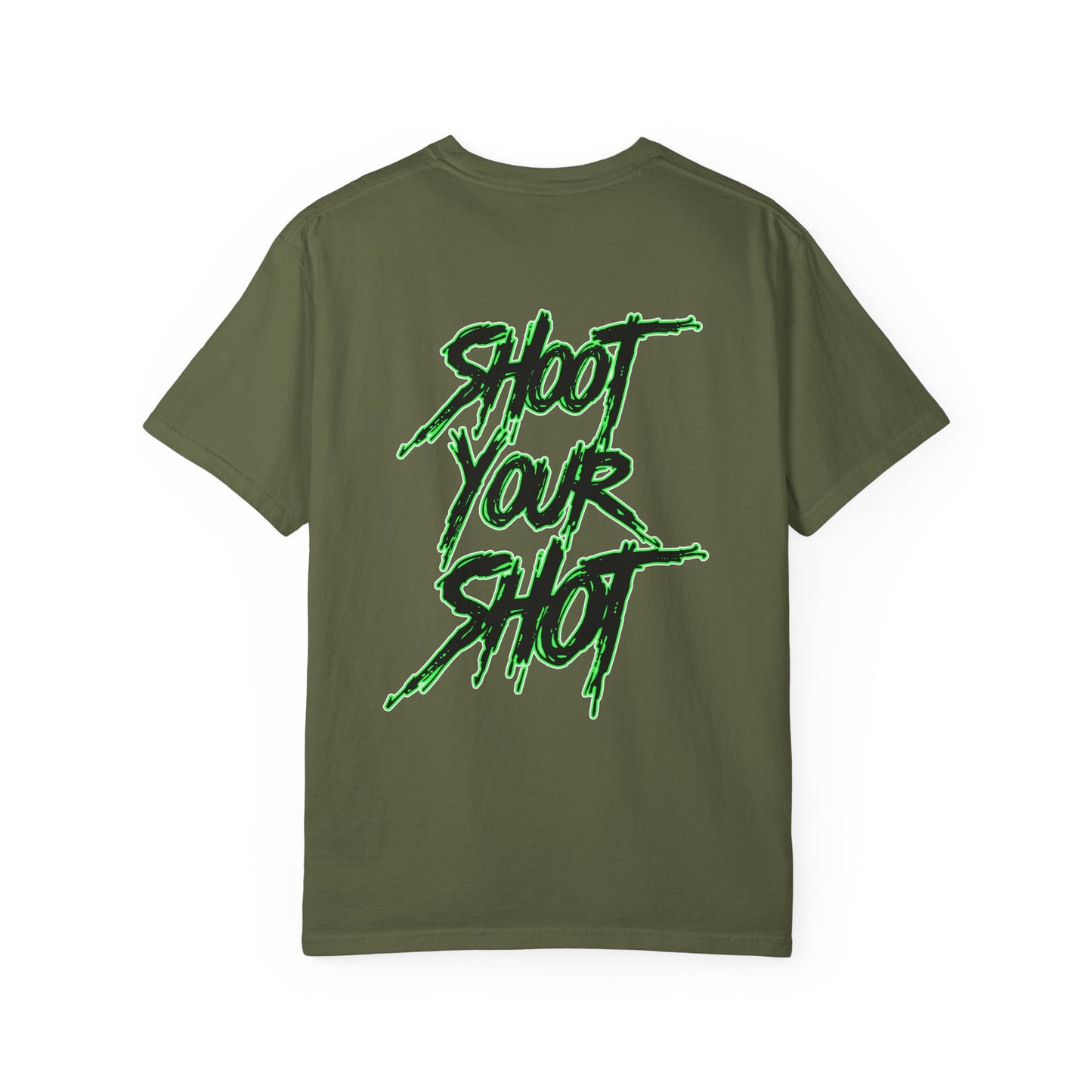 Neon Green SYS Script Tee