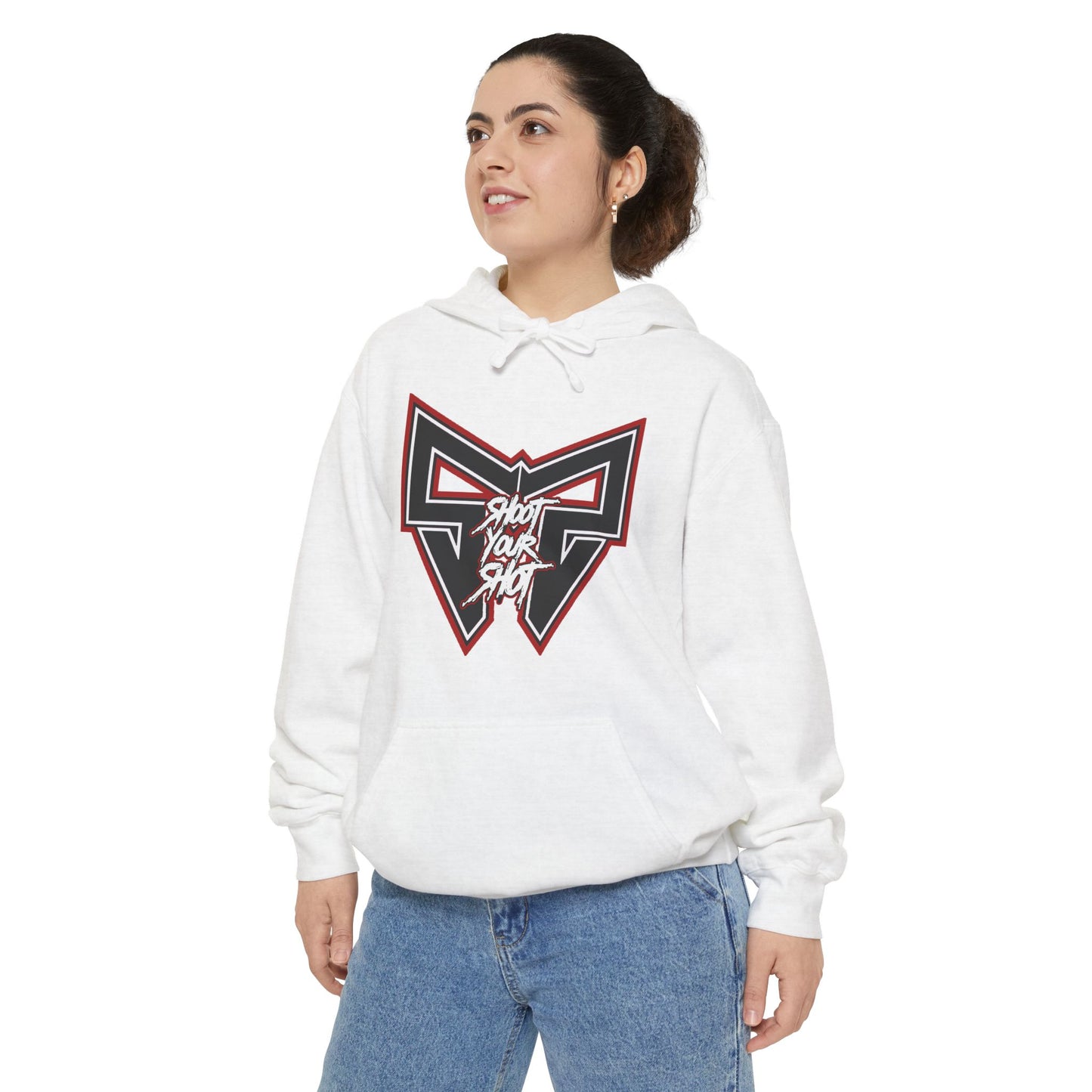 Burgundy SYS Badge Hoodie