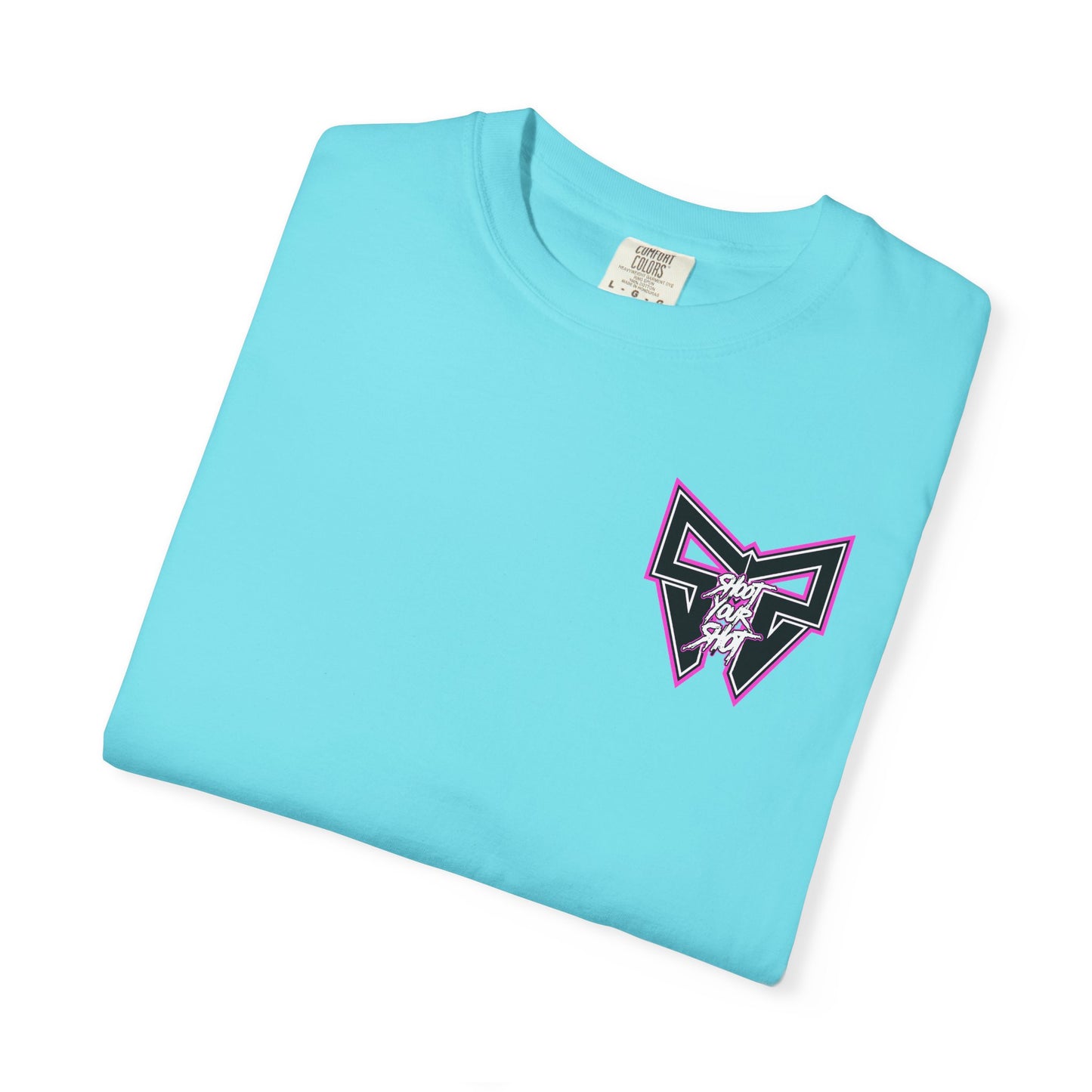 Neon Pink SYS Script Tee