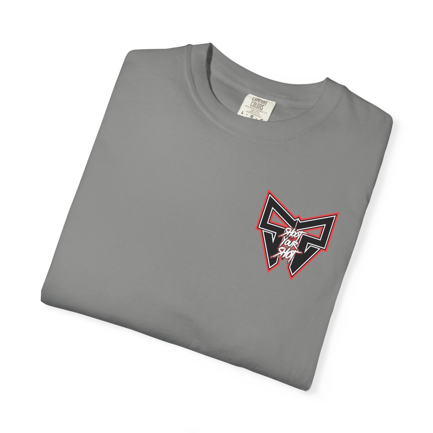 Electric Red SYS Script tee