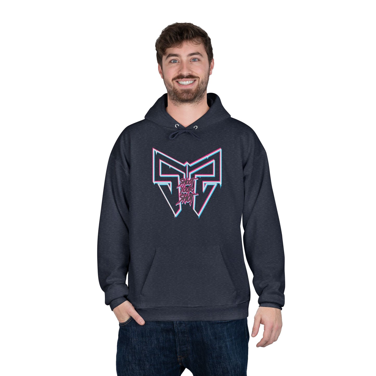 SYS Glitch Logo EcoSmart Hoodie