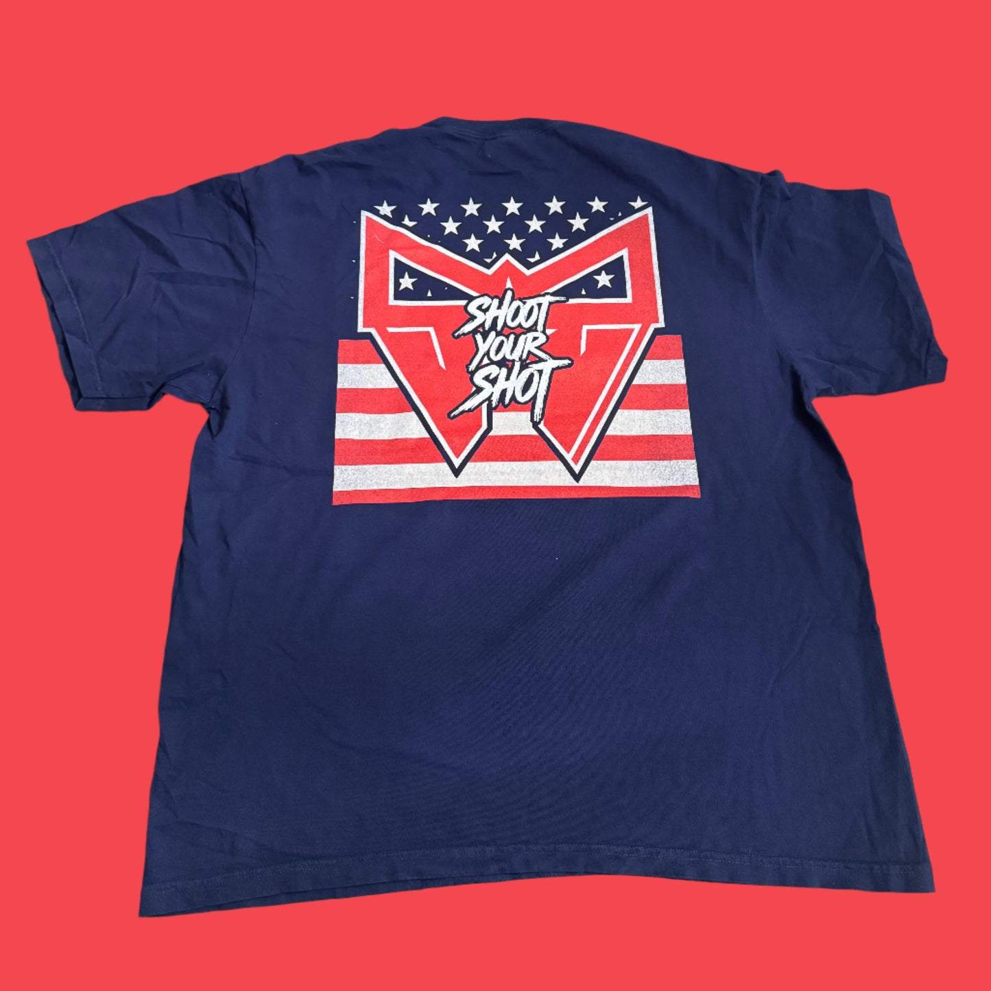 USA Tee- Red Navy Black - NOW