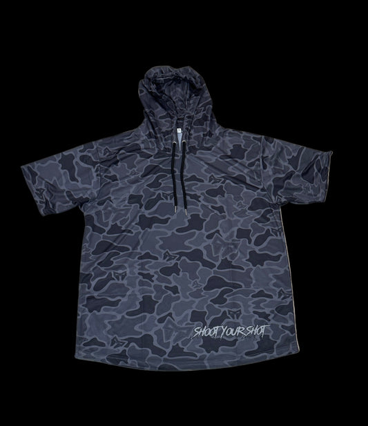 Black Camo LW hoodie - NOW