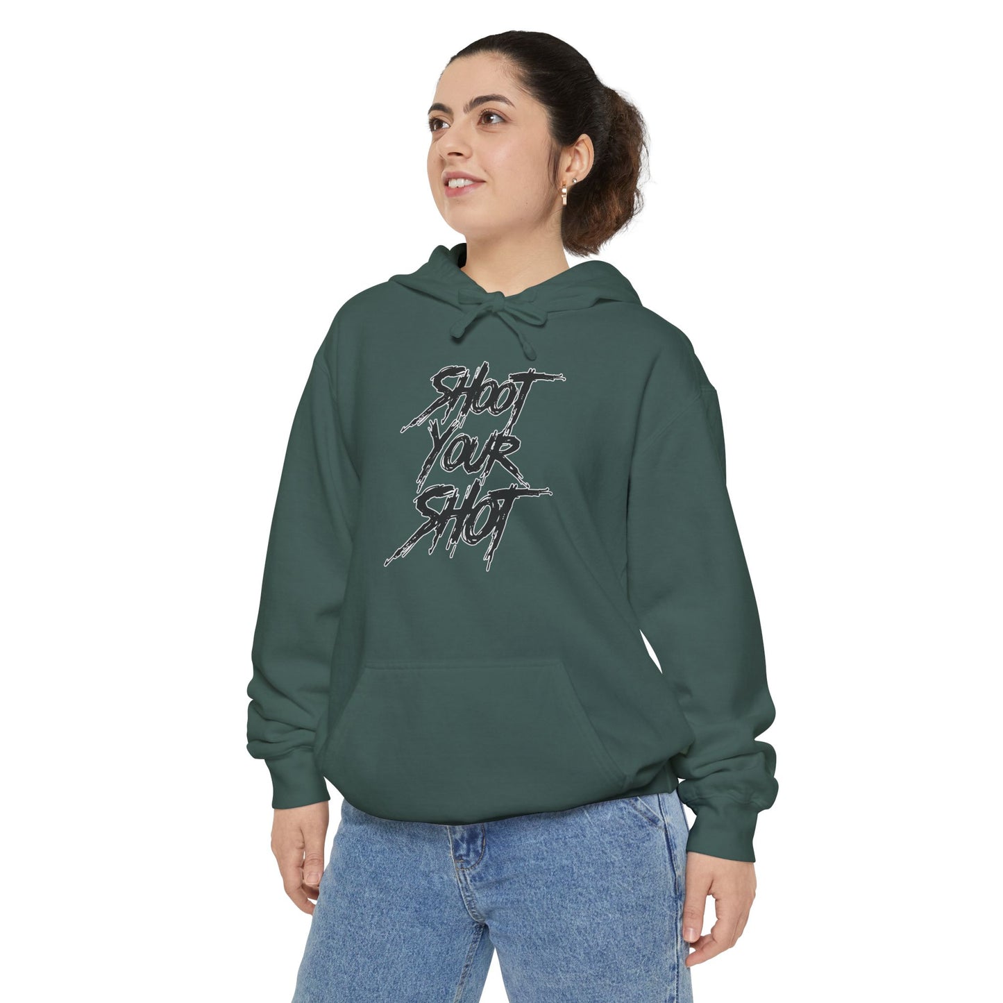 Shoot Your Shot Script Comfort colors Hoodie