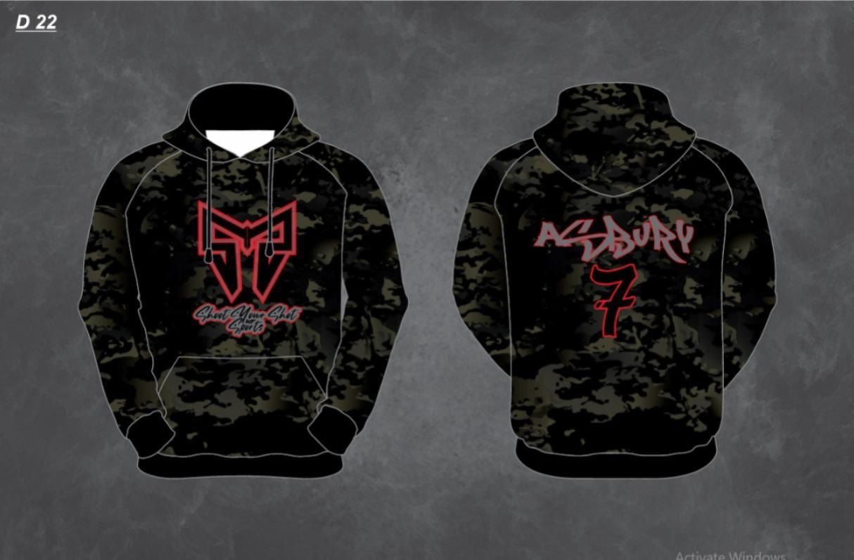 Custom - Dark Camo Hoodie