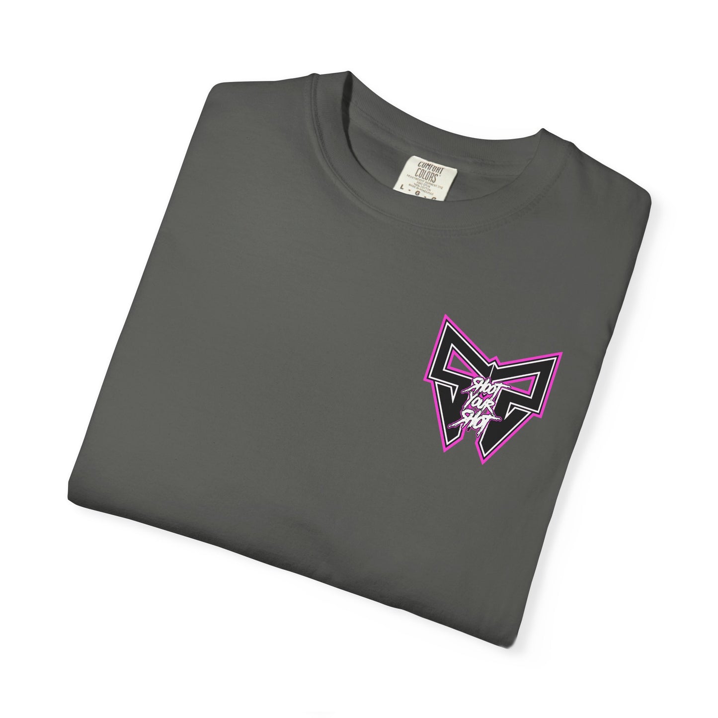 Neon Pink SYS Script Tee