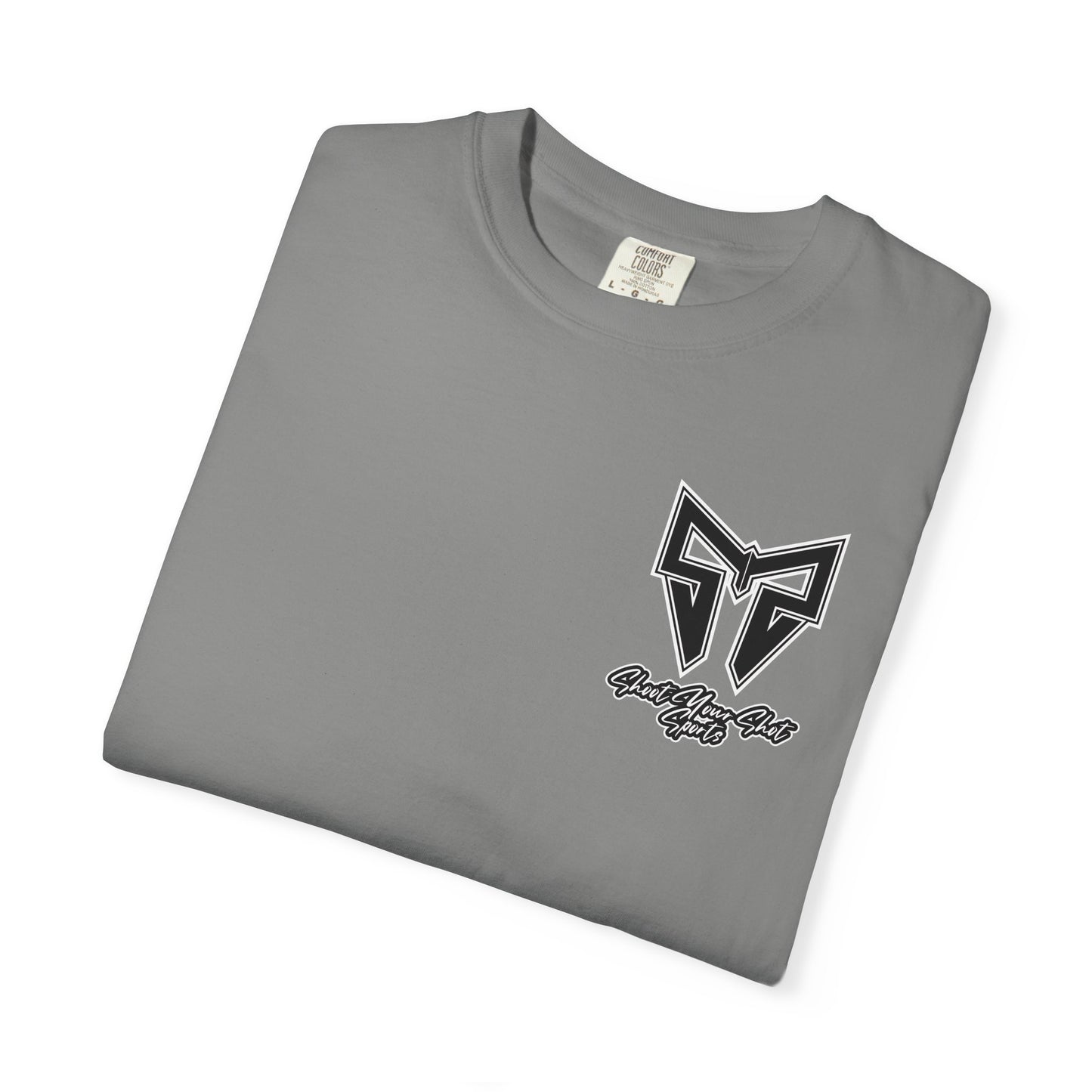 Black SYS Script Tee