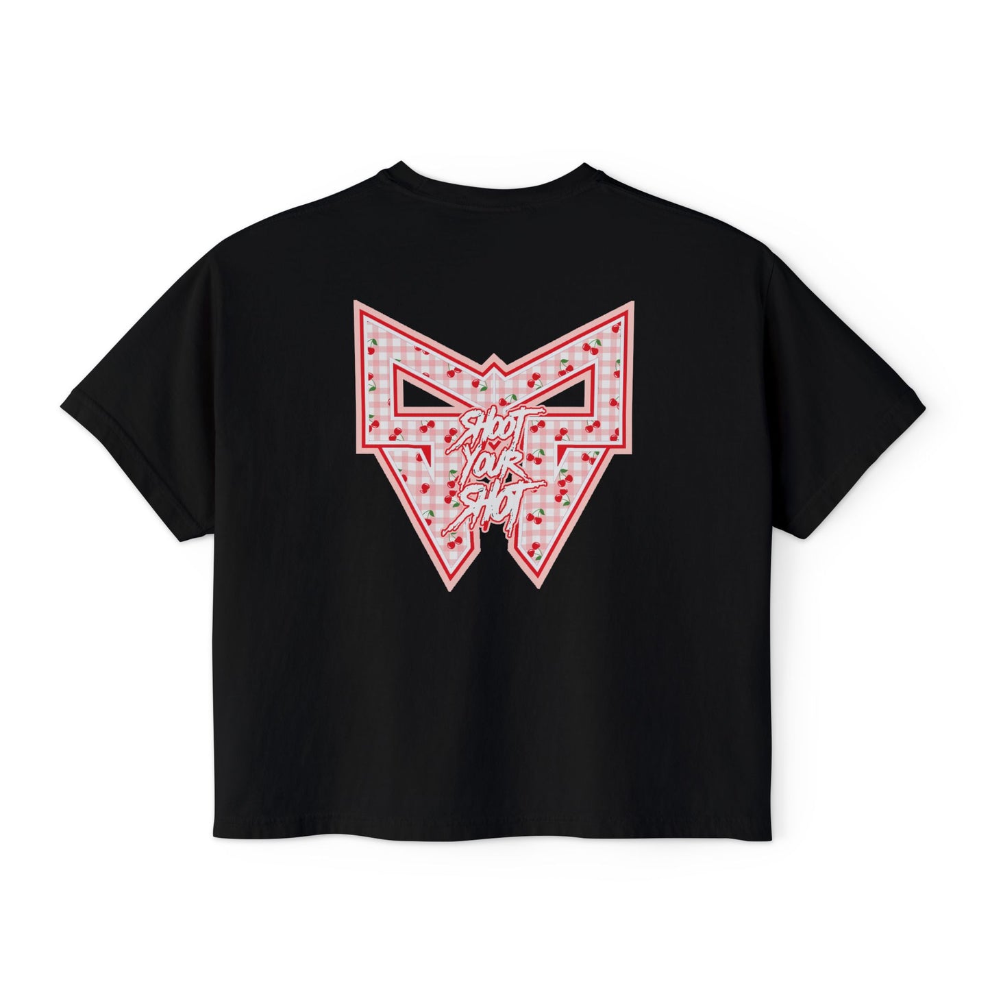 Women’s Cherry Boxy Tee - NOW