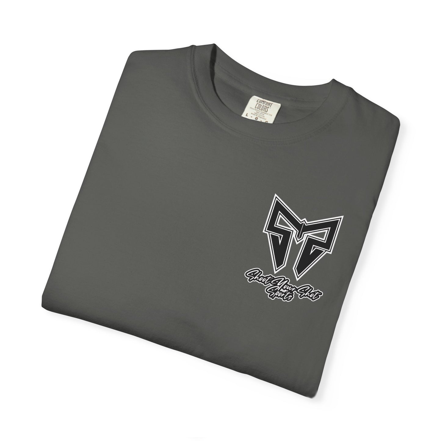 Black SYS Script Tee