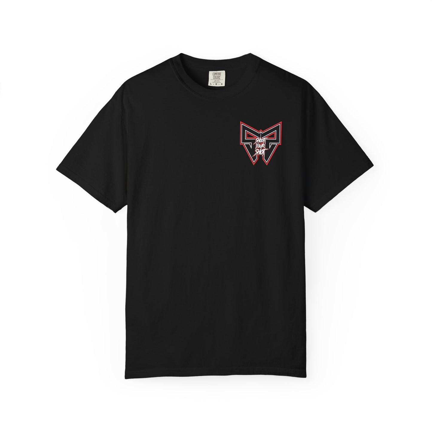 Electric Red SYS Script tee