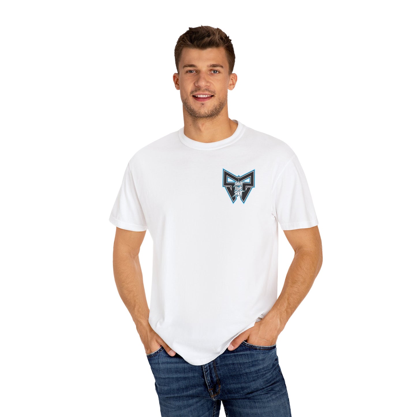 Electric Blue SYS Script Tee