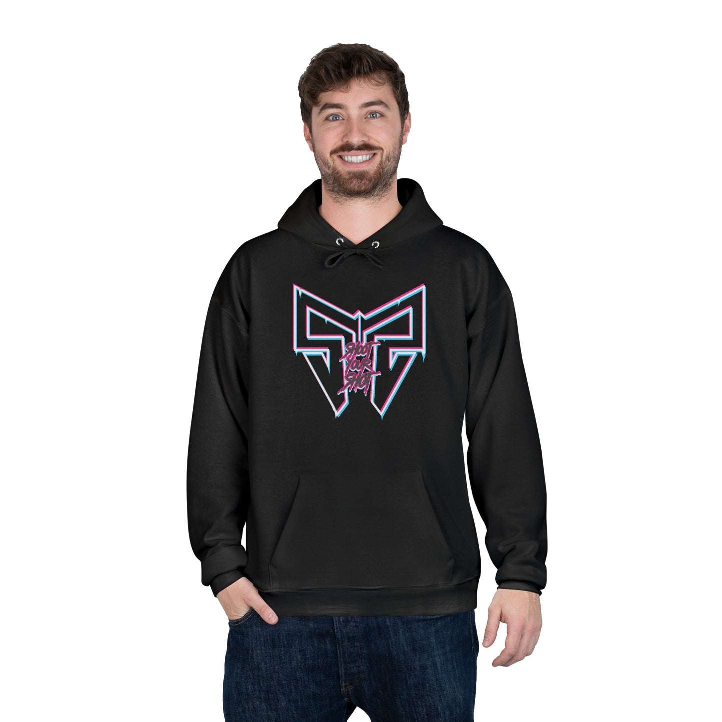 SYS Glitch Logo EcoSmart Hoodie