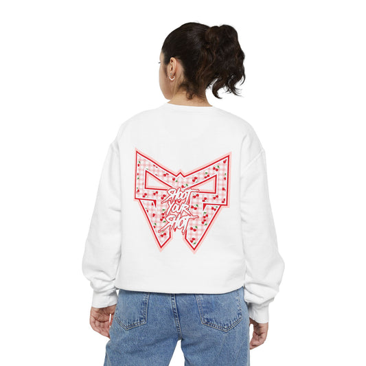 SYS Women's Cherry Plaid Sweatshirt
