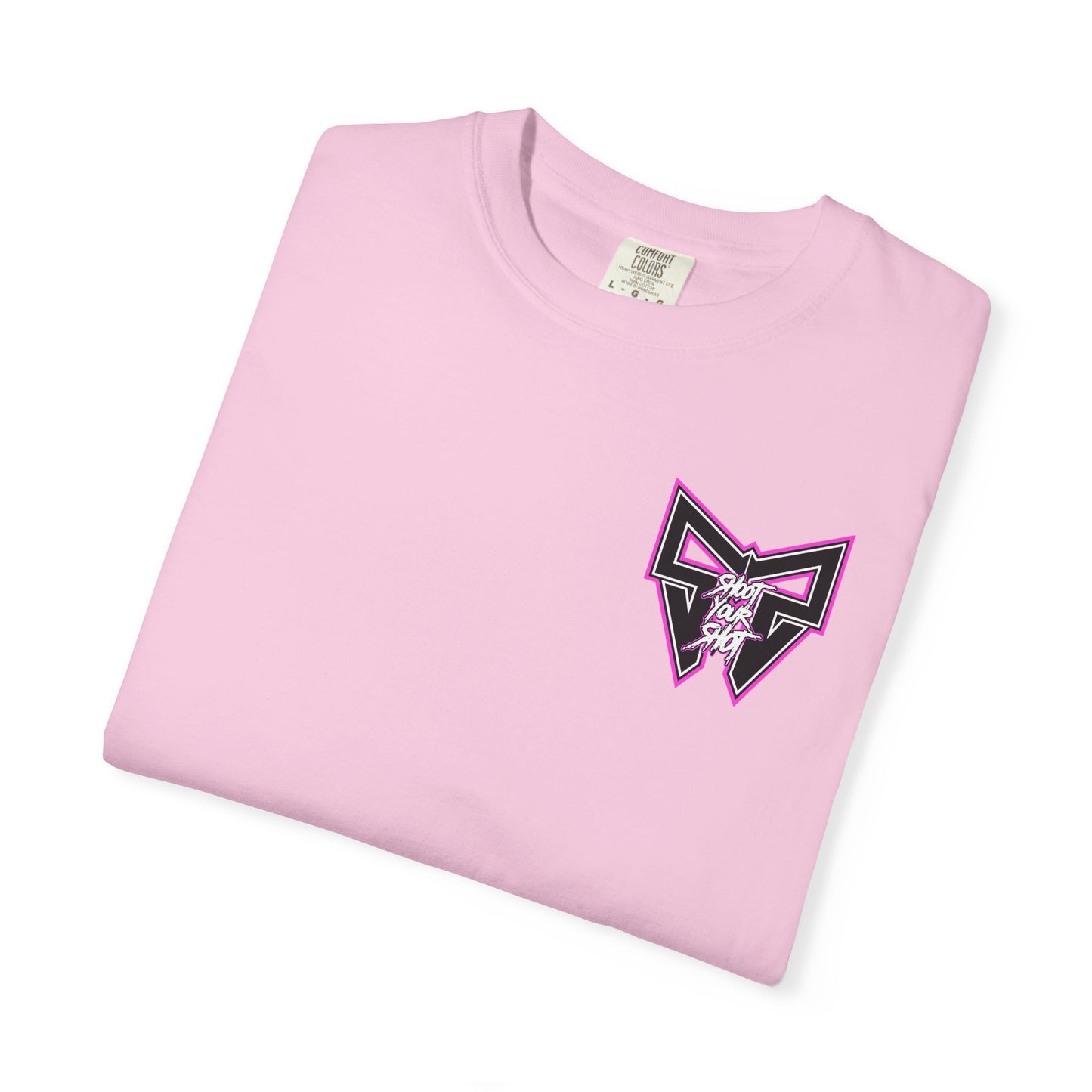 Neon Pink SYS Script Tee