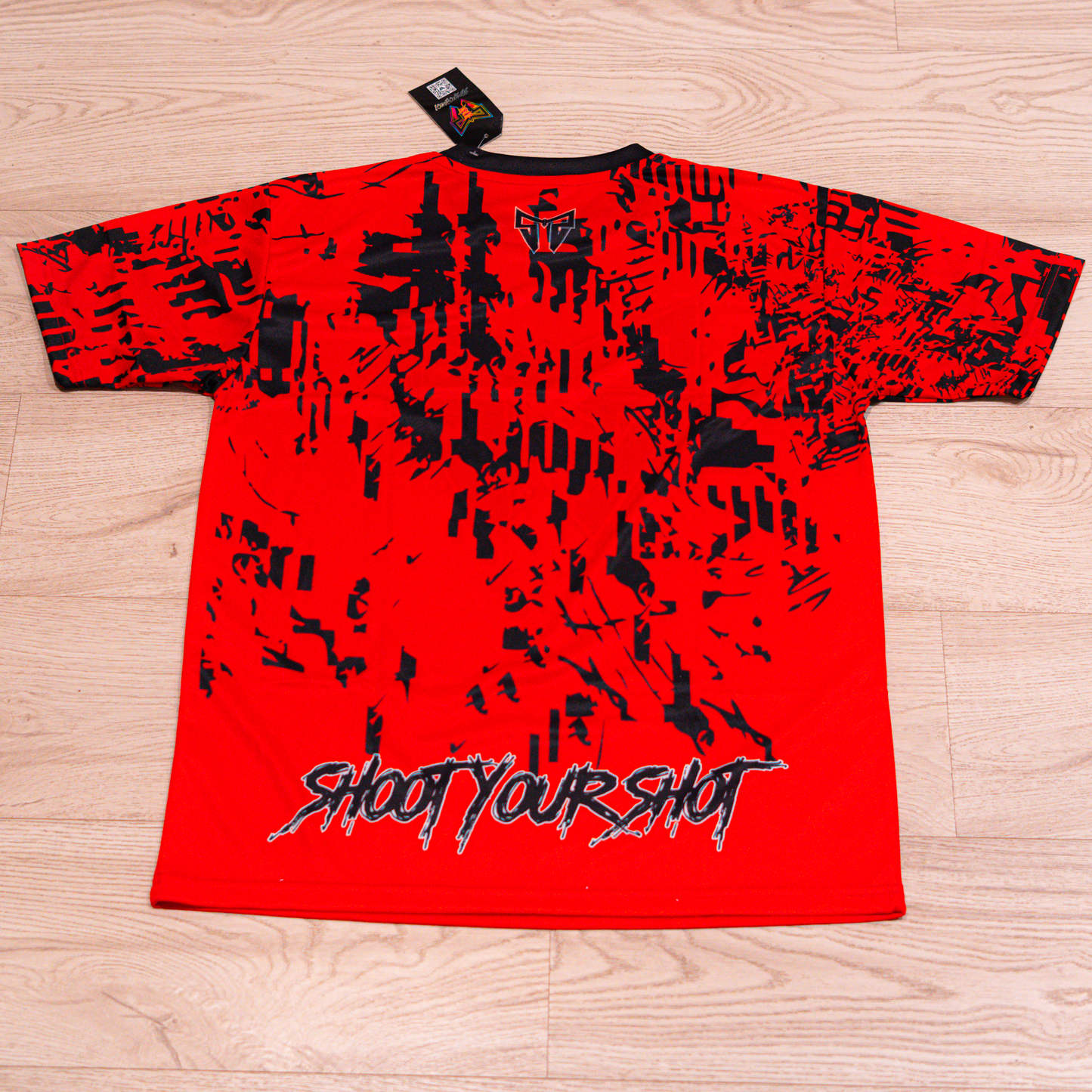 Red black shatter Jersey - NOW