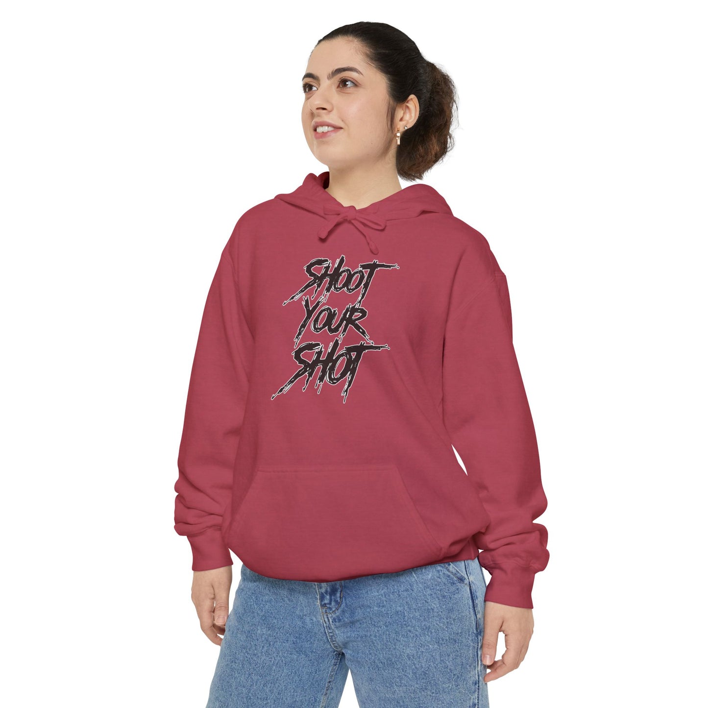 Shoot Your Shot Script Comfort colors Hoodie