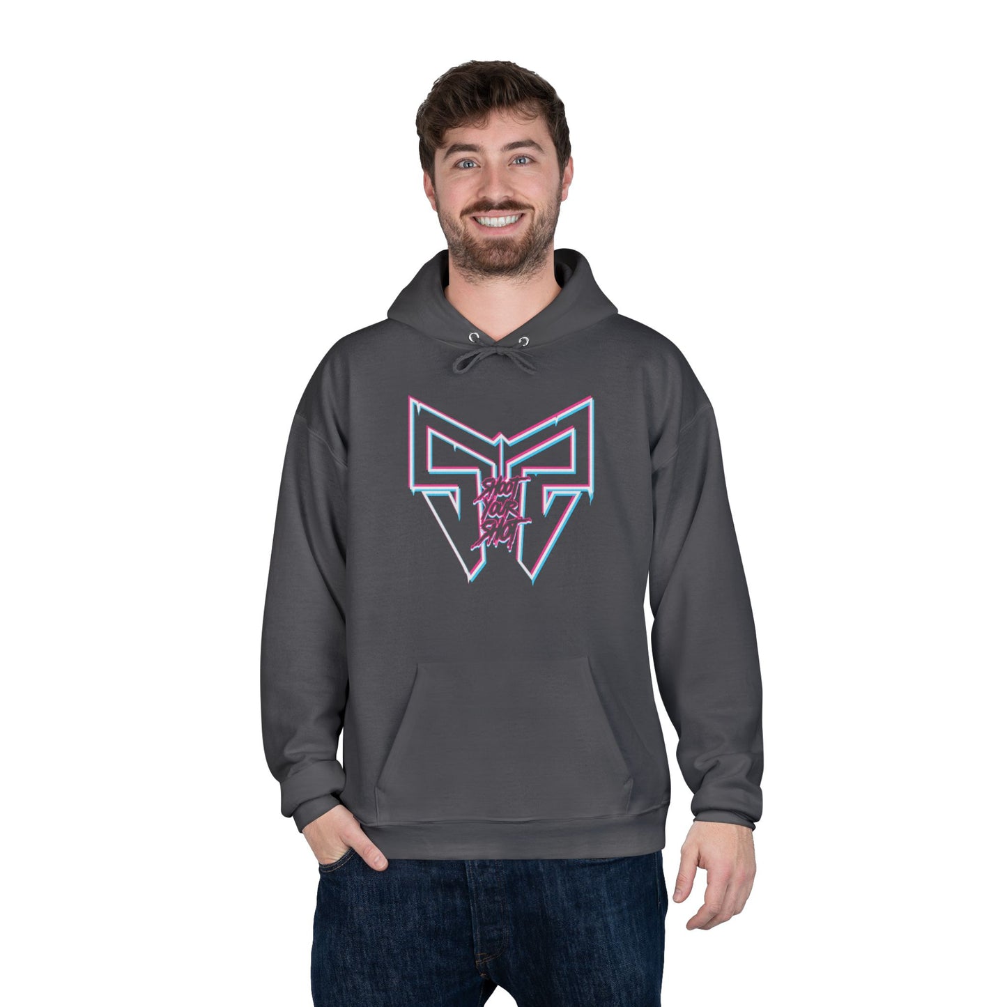 SYS Glitch Logo EcoSmart Hoodie
